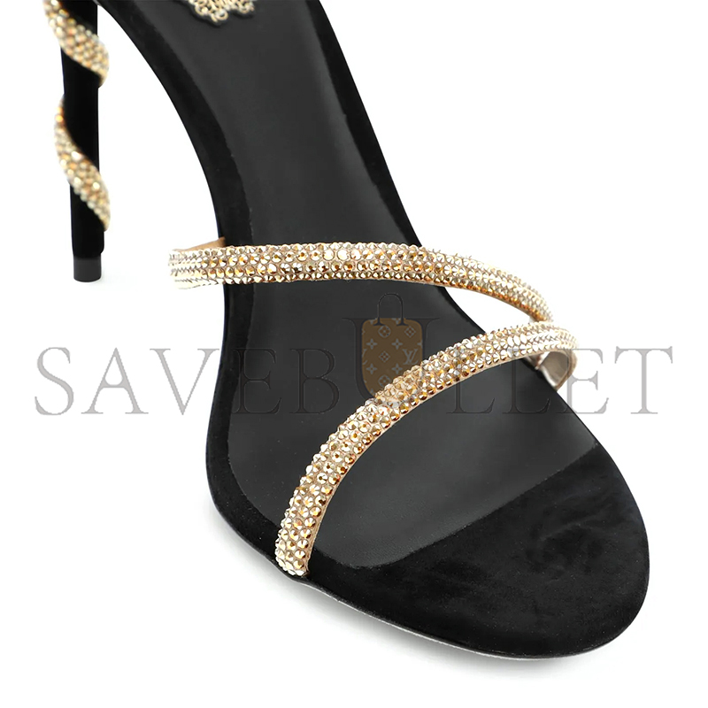 renÉ caovilla  G01den margot spiral sandals 105 c11339